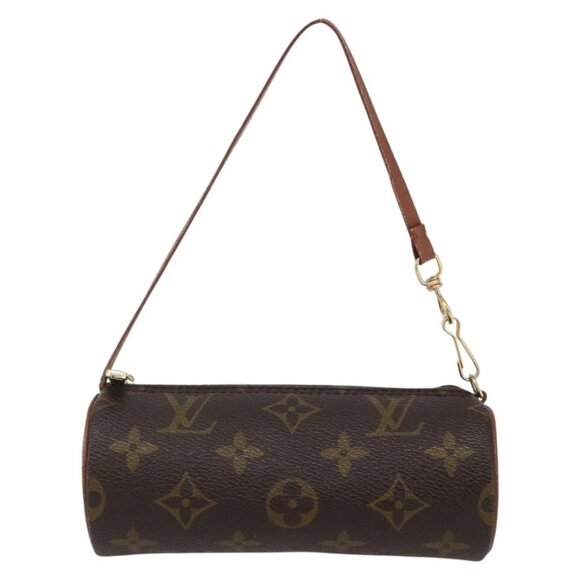 LOUIS VUITTON Monogram Papillon Pouch LV Auth - Picture 3 of 14